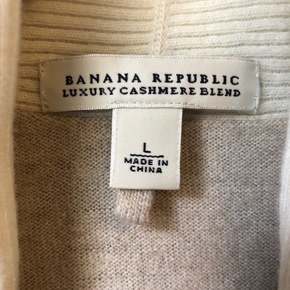 Banana Republic Luxury Cashmere Sweater Size L - Picture 2 of 3